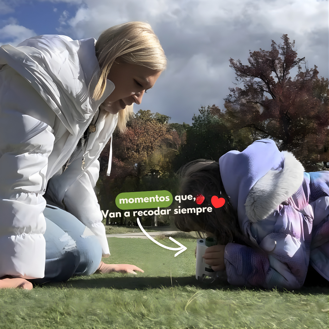 MicroZoom Kids™ - Microscopio portátil para niños